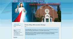 Desktop Screenshot of polskamisja.org
