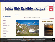 Tablet Screenshot of polskamisja.ch